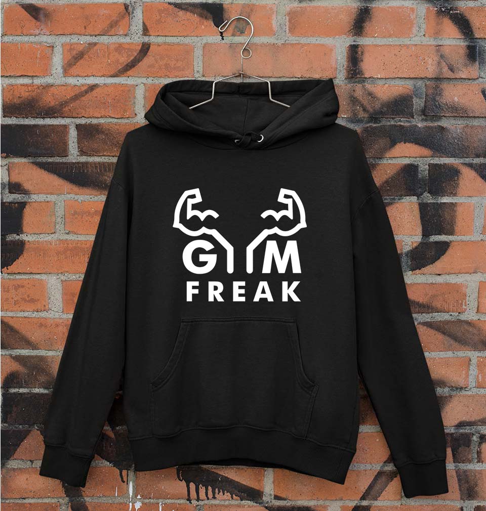 Gym Unisex Hoodie for Men/Women-Black-Ektarfa.online