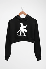 Load image into Gallery viewer, Attack on Titan Crop HOODIE FOR WOMEN-Black-Ektarfa.online
