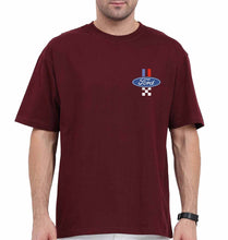 Load image into Gallery viewer, Ford Oversized T-Shirt for Men-Maroon-Ektarfa.online
