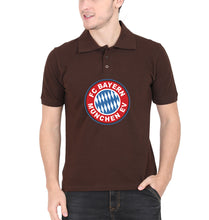 Load image into Gallery viewer, Bayern Munich Polo T-Shirt for Men-Coffee Brown-Ektarfa.online
