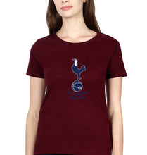 Load image into Gallery viewer, Tottenham Hotspur F.C T-Shirt for Women-Maroon-Ektarfa.online
