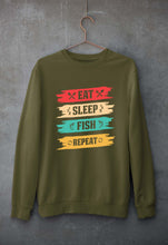 Load image into Gallery viewer, Fishing Unisex Sweatshirt for Men/Women-Olive Green-Ektarfa.online
