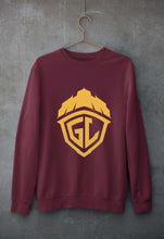 Load image into Gallery viewer, Mobile India (BGMI) Godlike Esport Unisex Sweatshirt for Men/Women-Maroon-Ektarfa.online
