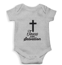 Load image into Gallery viewer, Jesus Kids Romper For Baby Boy/Girl-Grey-Ektarfa.online
