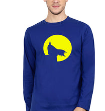 Load image into Gallery viewer, Batman Superhero Full Sleeves T-Shirt for Men-Royal Blue-Ektarfa.online
