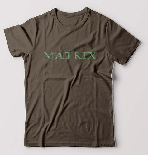 Matrix T-Shirt for Men-Olive Green-Ektarfa.online