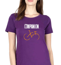 Load image into Gallery viewer, Cycling Companion T-Shirt for Women-Purple-Ektarfa.online
