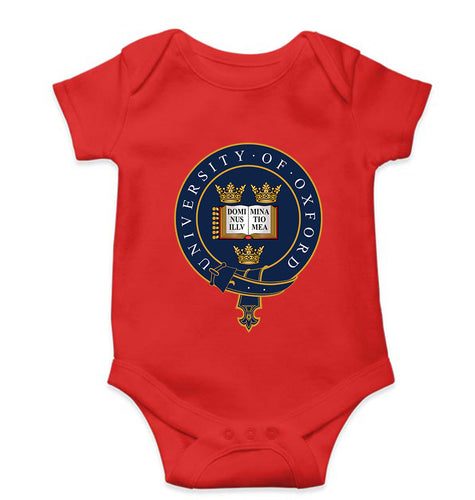 University of Oxford Kids Romper For Baby Boy/Girl-Red-Ektarfa.online