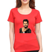 Load image into Gallery viewer, Hardik Pandya T-Shirt for Women-Red-Ektarfa.online
