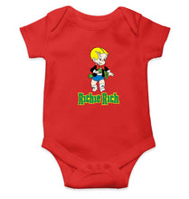 Load image into Gallery viewer, Richie Rich Kids Romper For Baby Boy/Girl-0-5 Months(18 Inches)-RED-Ektarfa.online
