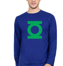 Load image into Gallery viewer, Green Lantern Superhero Full Sleeves T-Shirt for Men-Royal Blue-Ektarfa.online

