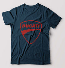 Load image into Gallery viewer, Ducati T-Shirt for Men-Petrol blue-Ektarfa.online
