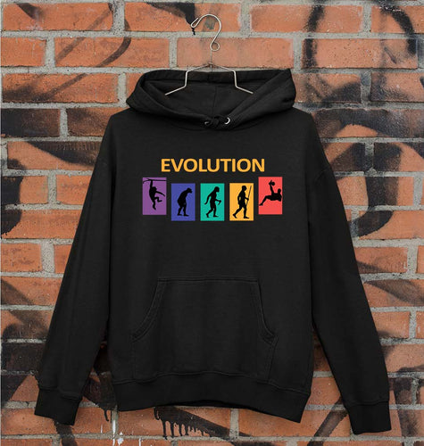 Evolution Football Unisex Hoodie for Men/Women-Black-Ektarfa.online