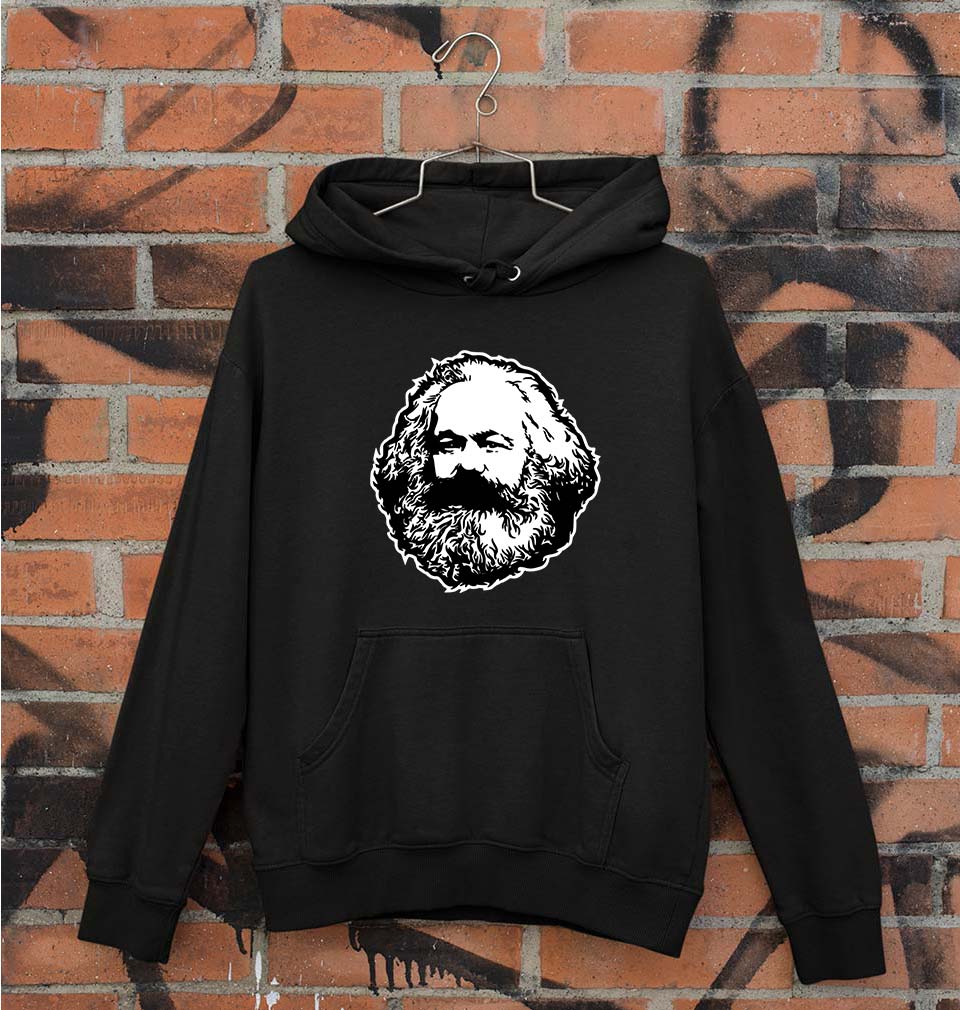 Karl Marx Unisex Hoodie for Men/Women-Black-Ektarfa.online