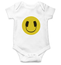 Load image into Gallery viewer, HeadPhone Eye Kids Romper Kids Romper For Baby Boy/Girl-0-5 Months(18 Inches)-White-Ektarfa.online
