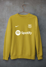 Load image into Gallery viewer, Barcelona 2022-23 Unisex Sweatshirt for Men/Women-Mustard Yellow-Ektarfa.online
