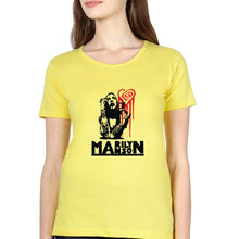 Load image into Gallery viewer, Marilyn Manson T-Shirt for Women-Yellow-Ektarfa.online
