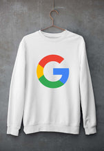 Load image into Gallery viewer, Google Unisex Sweatshirt for Men/Women-White-Ektarfa.online
