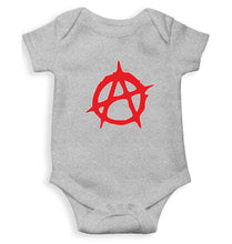 Load image into Gallery viewer, Anarchy Kids Romper Kids Romper For Baby Boy/Girl-0-5 Months(18 Inches)-Grey-Ektarfa.online
