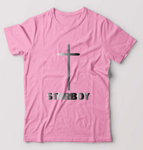Load image into Gallery viewer, The Weeknd T-Shirt for Men-Light Baby Pink-Ektarfa.online
