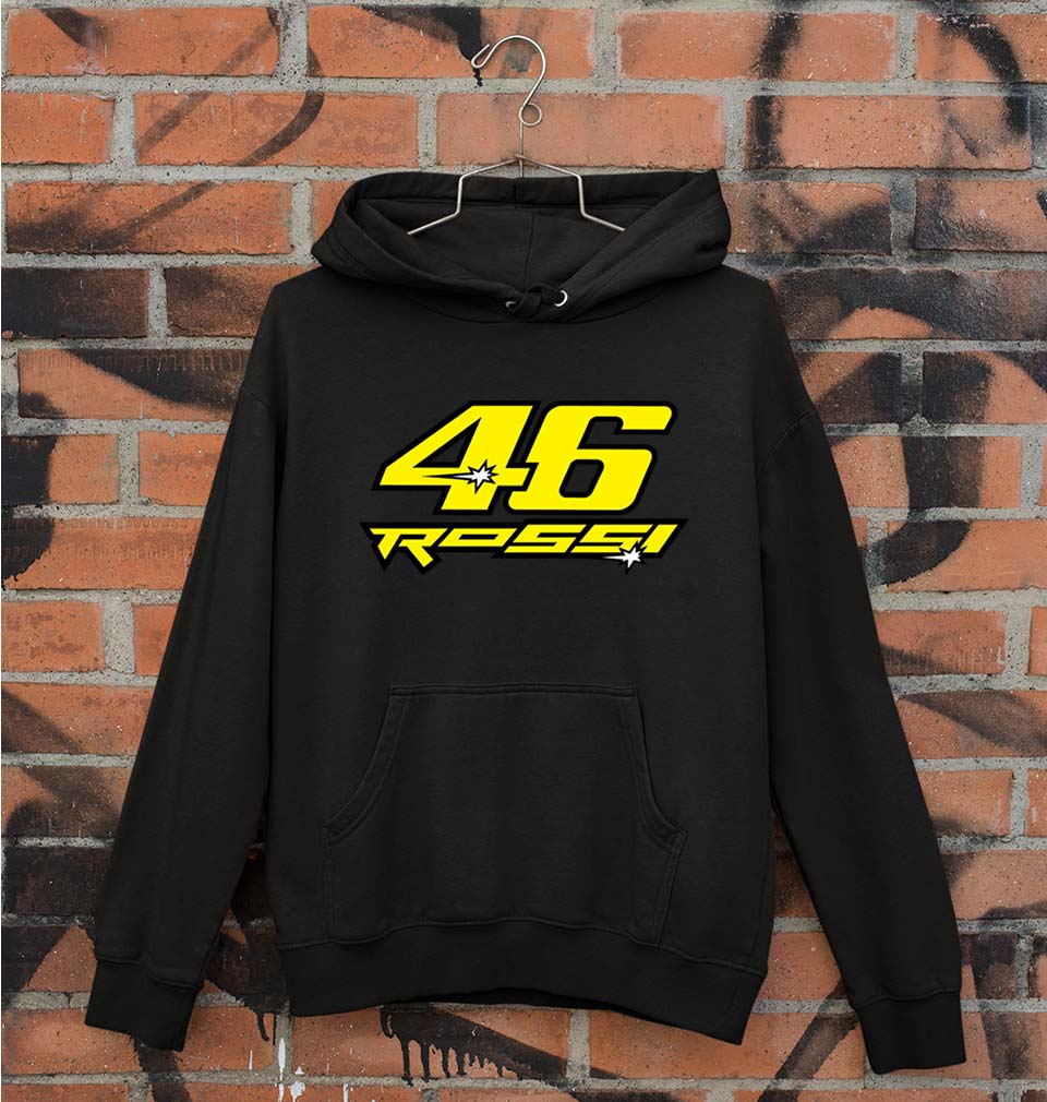 Valentino Rossi(VR 46) Unisex Hoodie for Men/Women-Black-Ektarfa.online