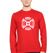 Load image into Gallery viewer, Humble Hungry Gym Full Sleeves T-Shirt for Men-Red-Ektarfa.online

