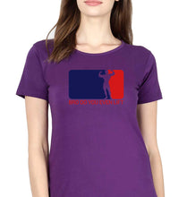 Load image into Gallery viewer, Gym Funny T-Shirt for Women-Purple-Ektarfa.online
