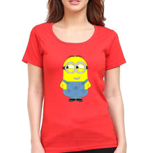 Load image into Gallery viewer, Minion T-Shirt for Women-Red-Ektarfa.online
