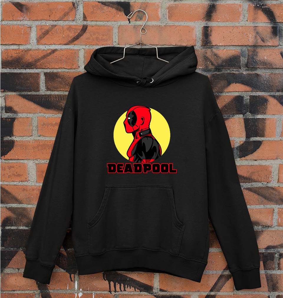 Deadpool Superhero Unisex Hoodie for Men/Women-Black-Ektarfa.online