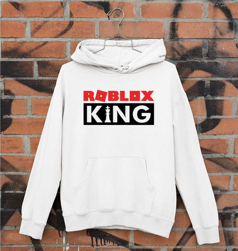 Roblox Unisex Hoodie for Men/Women-White-Ektarfa.online