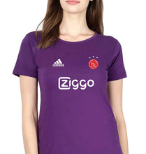 Load image into Gallery viewer, Ajax 2021-22 T-Shirt for Women-Purple-Ektarfa.online
