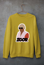 Load image into Gallery viewer, Igor Unisex Sweatshirt for Men/Women-Mustard yellow-Ektarfa.online
