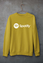 Load image into Gallery viewer, Spotify Unisex Sweatshirt for Men/Women-Mustard Yellow-Ektarfa.online
