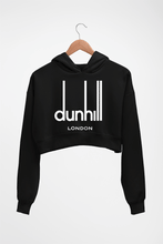 Load image into Gallery viewer, Dunhill Crop HOODIE FOR WOMEN-Black-Ektarfa.online
