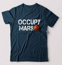 Load image into Gallery viewer, Occupy Mars Elon Musk T-Shirt for Men-Petrol Blue-Ektarfa.online
