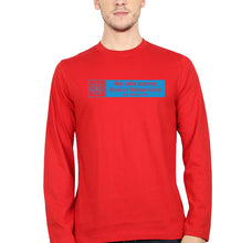 Load image into Gallery viewer, Bank of Maharashtra Full Sleeves T-Shirt for Men-Red-Ektarfa.online
