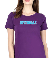 Load image into Gallery viewer, Riverdale T-Shirt for Women-Purple-Ektarfa.online
