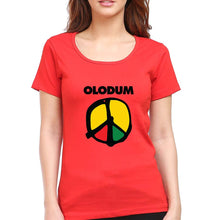 Load image into Gallery viewer, Olodum T-Shirt for Women-Red-Ektarfa.online
