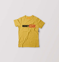 Load image into Gallery viewer, Money Heist Kids T-Shirt for Boy/Girl-Golden Yellow-Ektarfa.online

