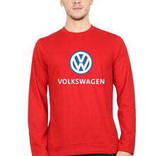 Load image into Gallery viewer, Volkswagen Full Sleeves T-Shirt for Men-Red-Ektarfa.online
