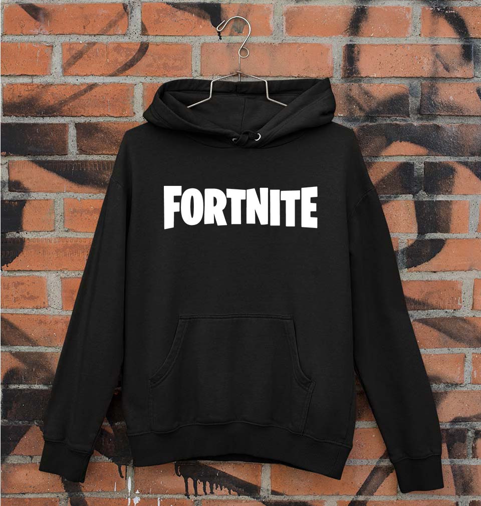 Fortnite Unisex Hoodie for Men/Women-Black-Ektarfa.online