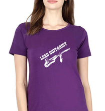 Load image into Gallery viewer, Guitarist T-Shirt for Women-Purple-Ektarfa.online
