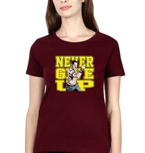 Load image into Gallery viewer, John Cena WWE T-Shirt for Women-Maroon-Ektarfa.online
