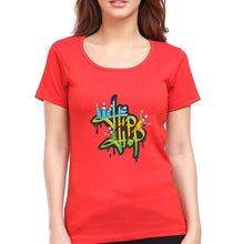 Load image into Gallery viewer, Hip Hop T-Shirt for Women-Red-Ektarfa.online
