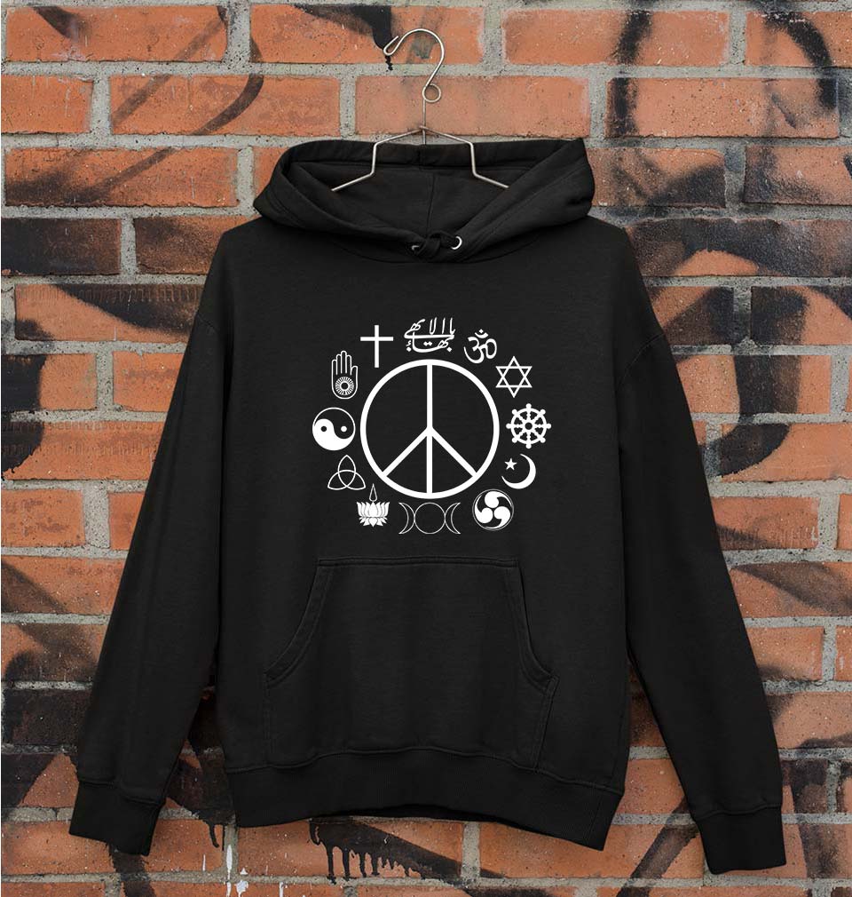Religious Symbols Unisex Hoodie for Men/Women-Black-Ektarfa.online