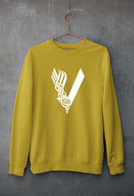 Load image into Gallery viewer, Vikings Unisex Sweatshirt for Men/Women-Mustard Yellow-Ektarfa.online
