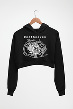 Load image into Gallery viewer, Deafheaven Crop HOODIE FOR WOMEN-Black-Ektarfa.online
