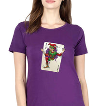 Load image into Gallery viewer, Joker T-Shirt for Women-Purple-Ektarfa.online
