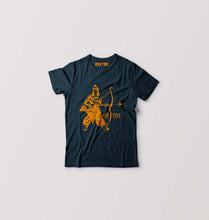 Load image into Gallery viewer, RAMJI Shree Ram Kids T-Shirt for Boy/Girl-Petrol blue-Ektarfa.online
