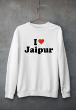 Load image into Gallery viewer, I Love Jaipur Unisex Sweatshirt for Men/Women-White-Ektarfa.online
